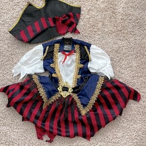 Adorable Girls’ tutu pirate costume